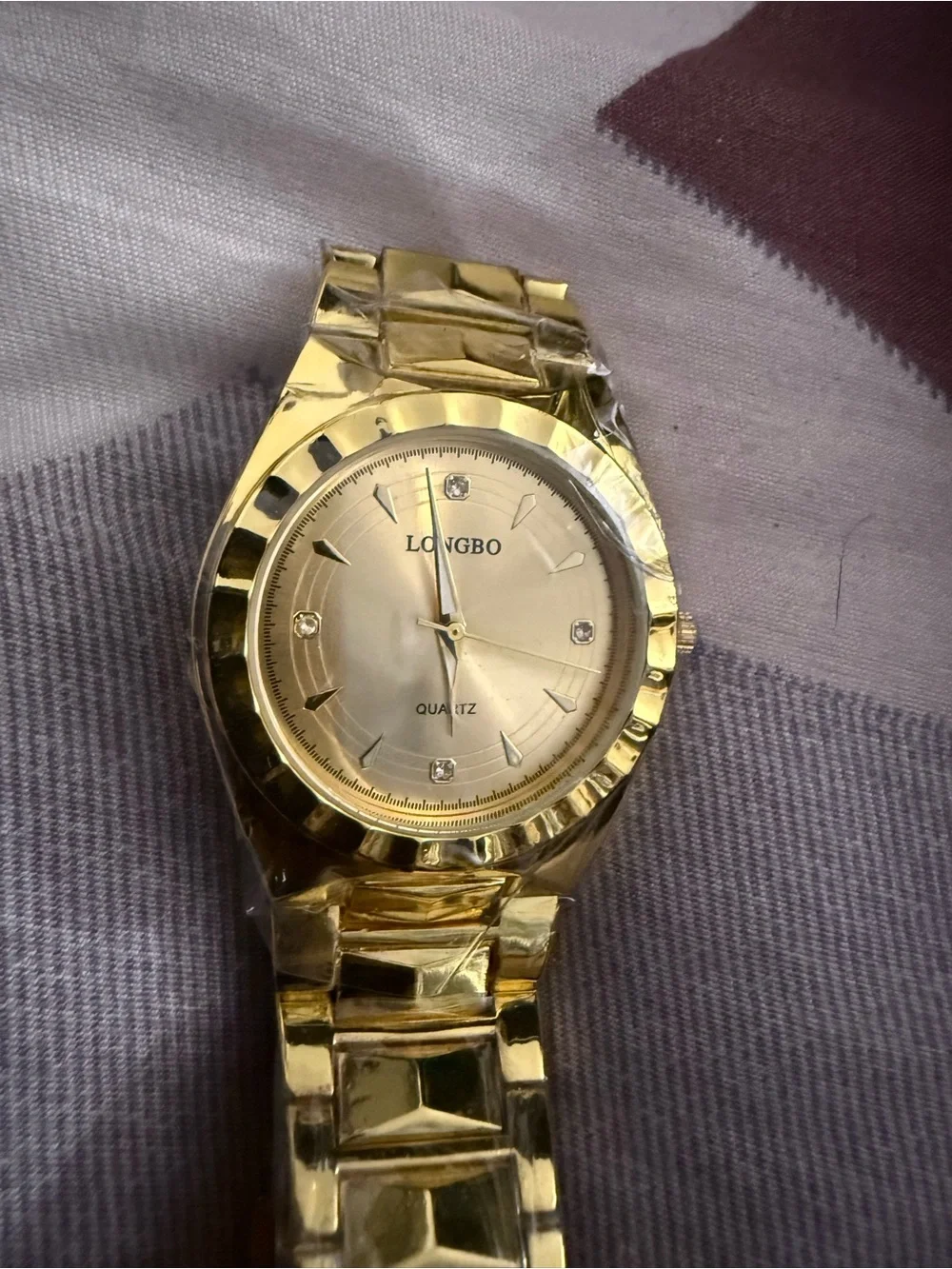 Men's Gold-tone Quartz Watch